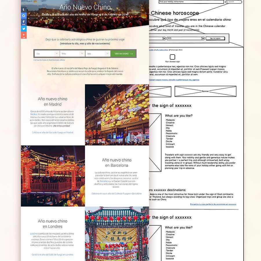 Prototipo final Proyecto Landing page Nuevo Año Chino y versión movil