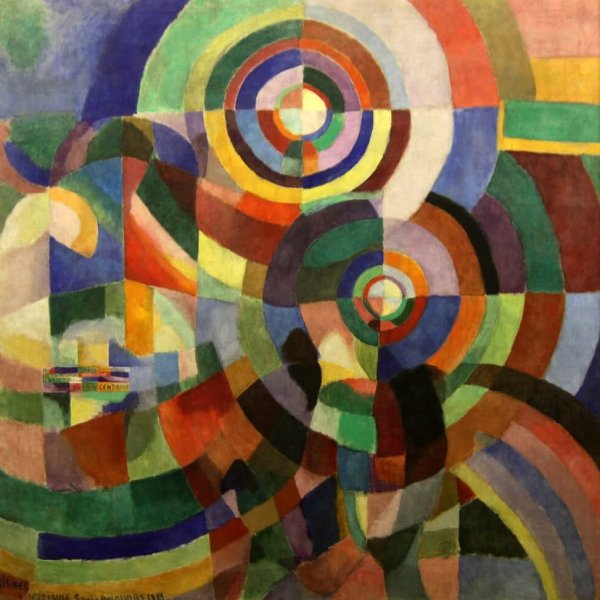 Electric Prisms, 1913 - Sonia Delaunay