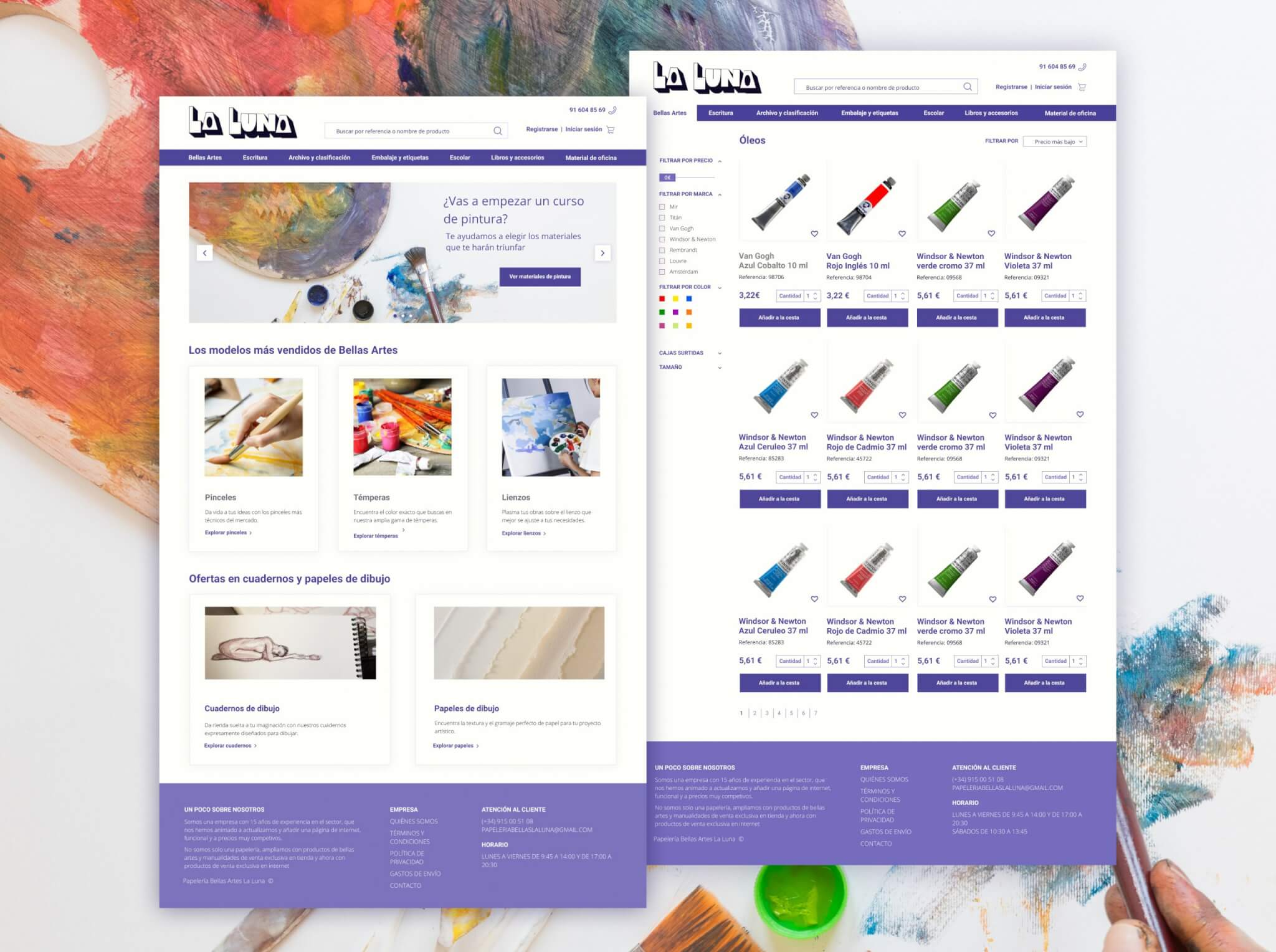 Case Study — Diseño del E-commerce Librería Bellas Artes La Luna