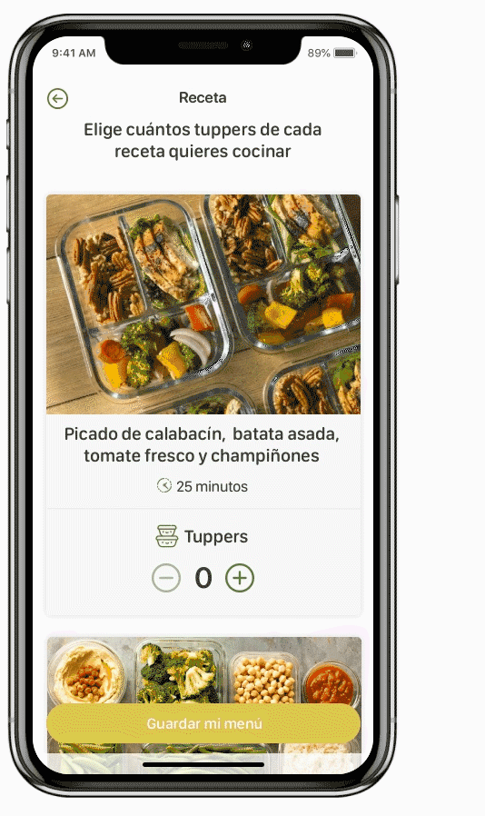 Lista de la compra autogenerada