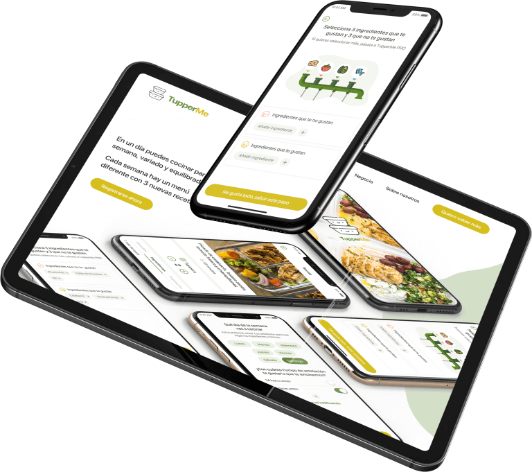 TupperMe. Cocina para toda la semana en tres horas - Case Study UX