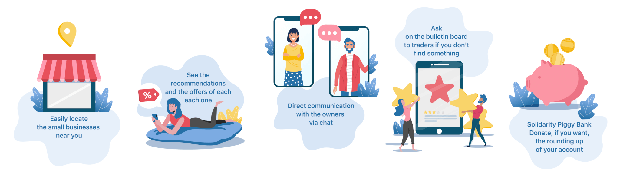 +Local - Closer to your local businesses.