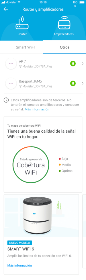 Amplificadores de terceros